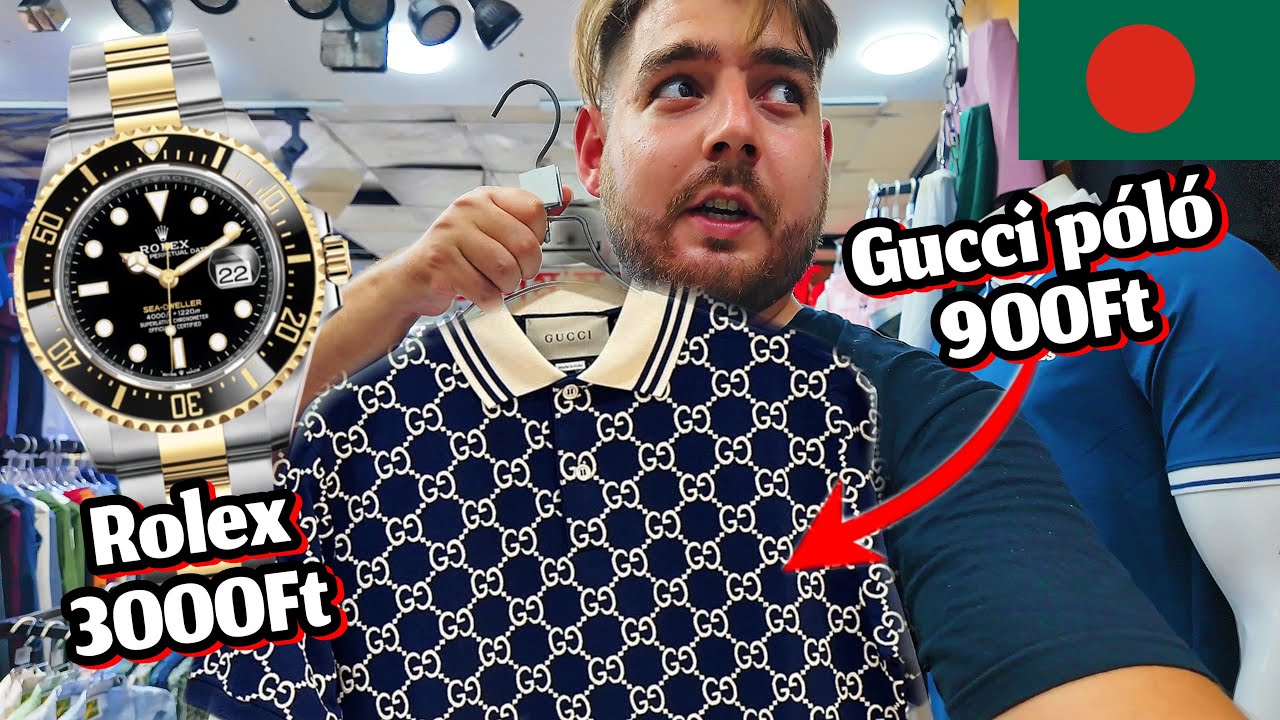 A VILÁG LEGOLCSÓBB KAMUPIACA, GUCCI, BALENCIAGA FILLÉREKÉRT 🇧🇩 Bangladesh