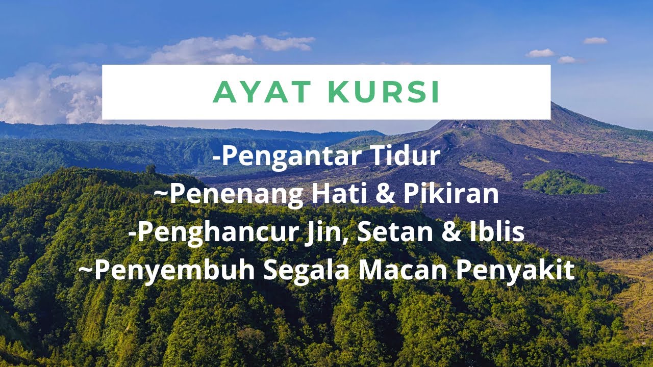 Ayat Kursi Pengusir Setan, Ayat Kursi Penghancur Jin & Setan