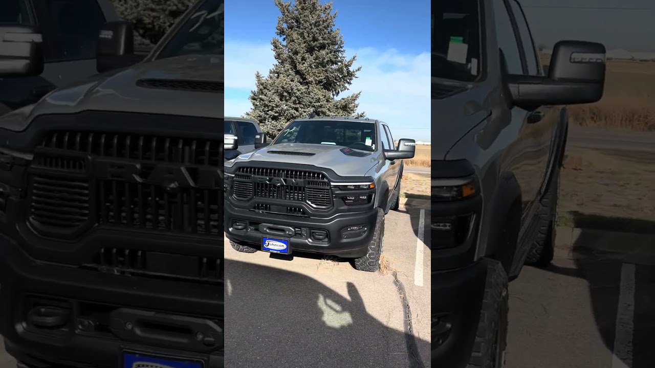 Lots Of Ram Heavy Duty Trucks.
