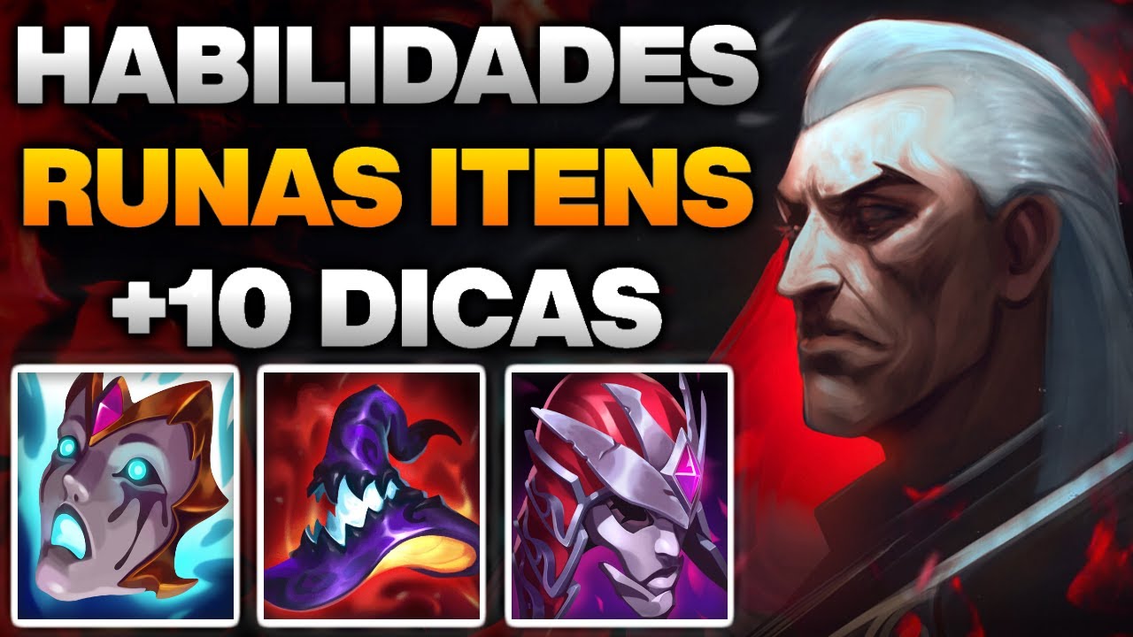 COMO JOGAR DE SWAIN SUP/ADC/MID | League of Legends