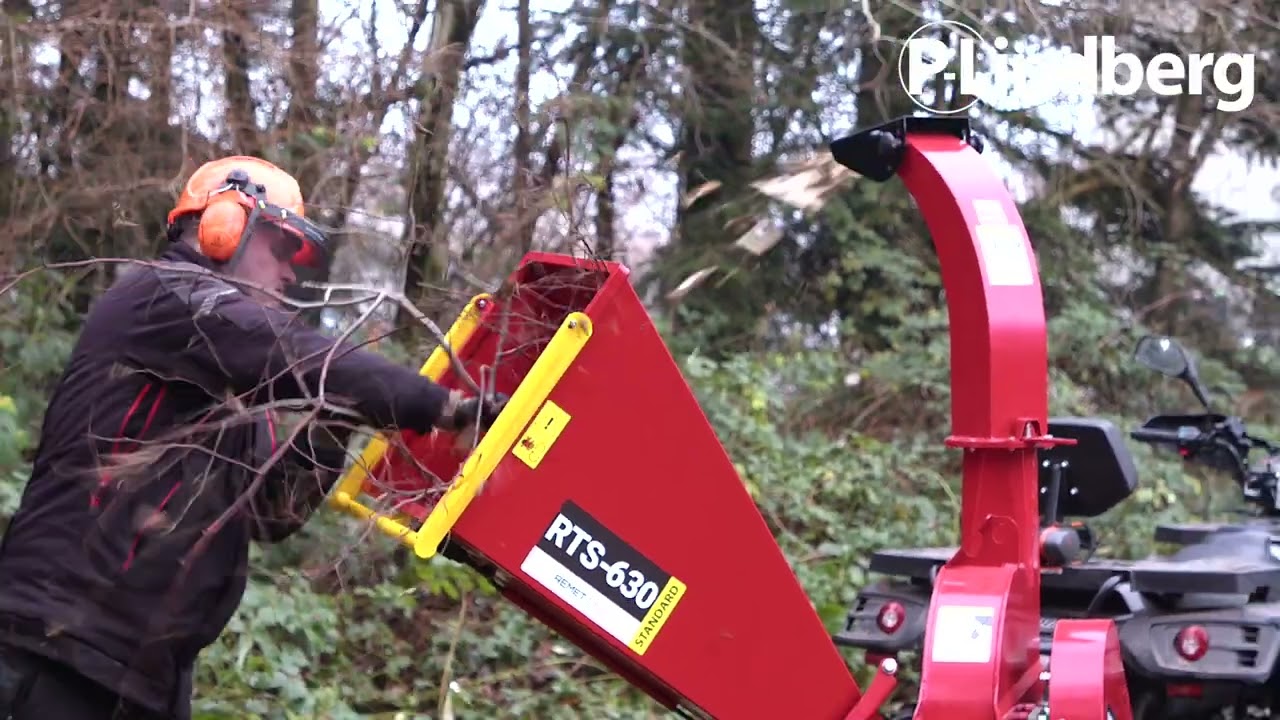 REMET CNC RTS-630 Bensindrevet fliskutter 15HK (Art. nr: 9073900) opptil 10cm diameter greiner