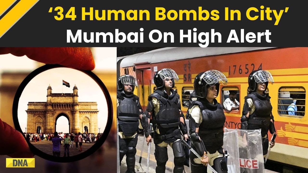 Mumbai News: Police On High Alert After Threat Claim Of 34 &lsquo;Human Bombs&rsquo; With 400 Kg RDX