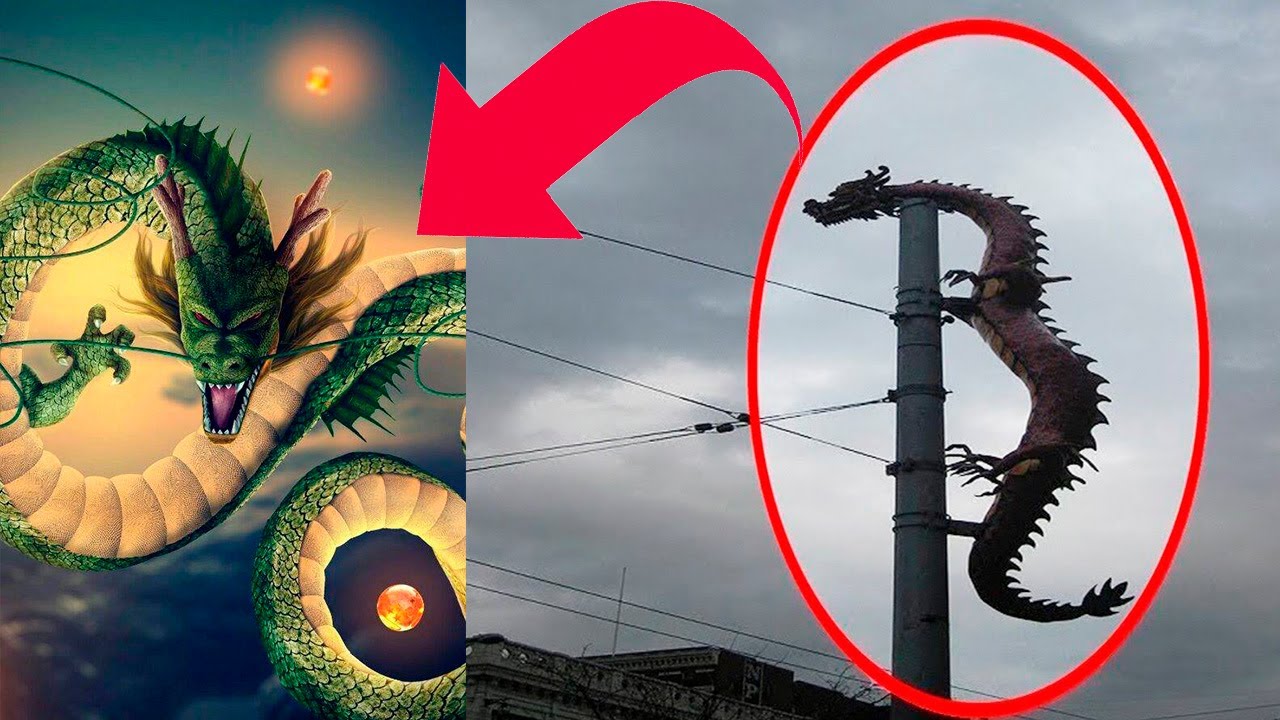 7 SHENLONG Captados en CÁMARA y Vistos En La VIDA REAL