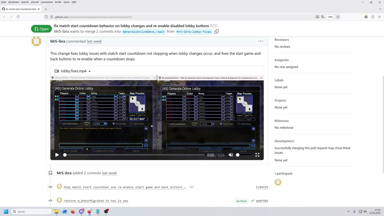 Generals Online Update + Balance Changes