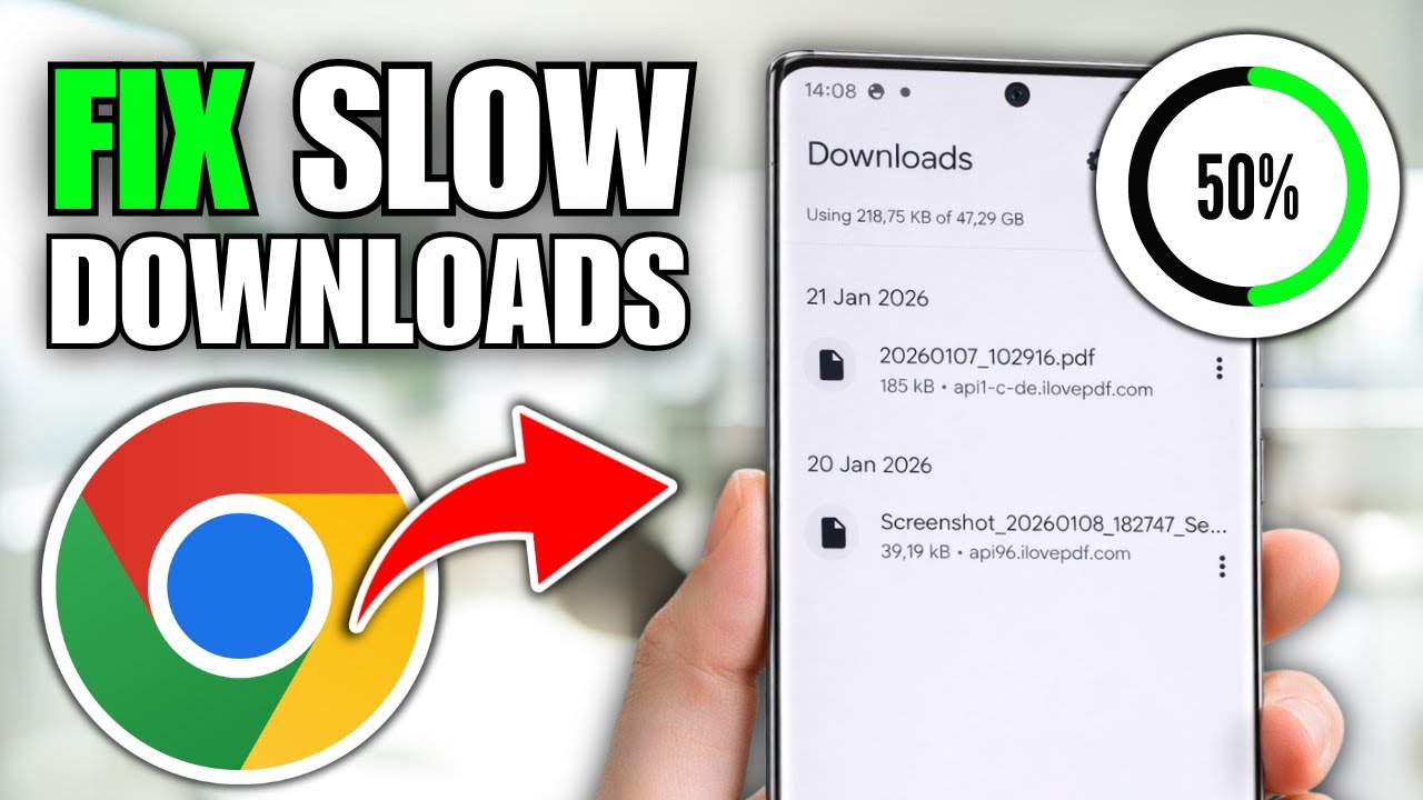 How To Fix Chrome Slow Download Problem On Android