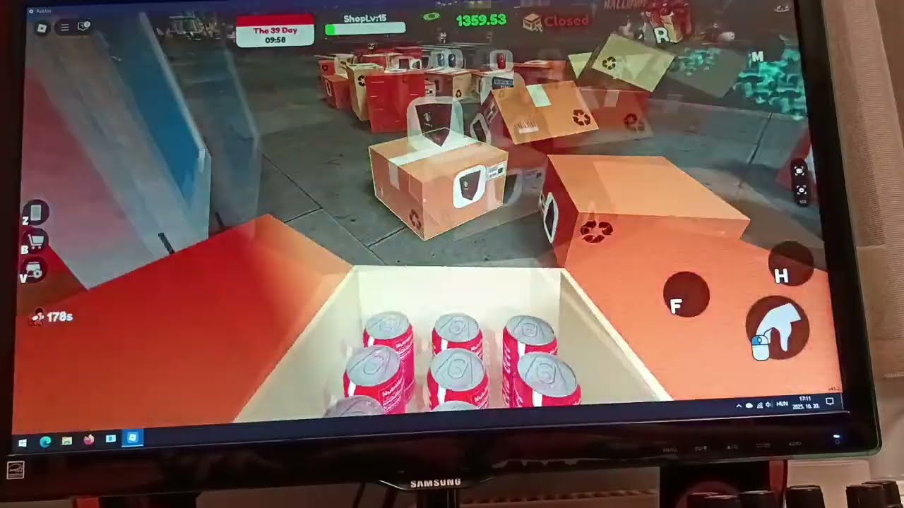 Roblox - Supermarket simulator - gameplay