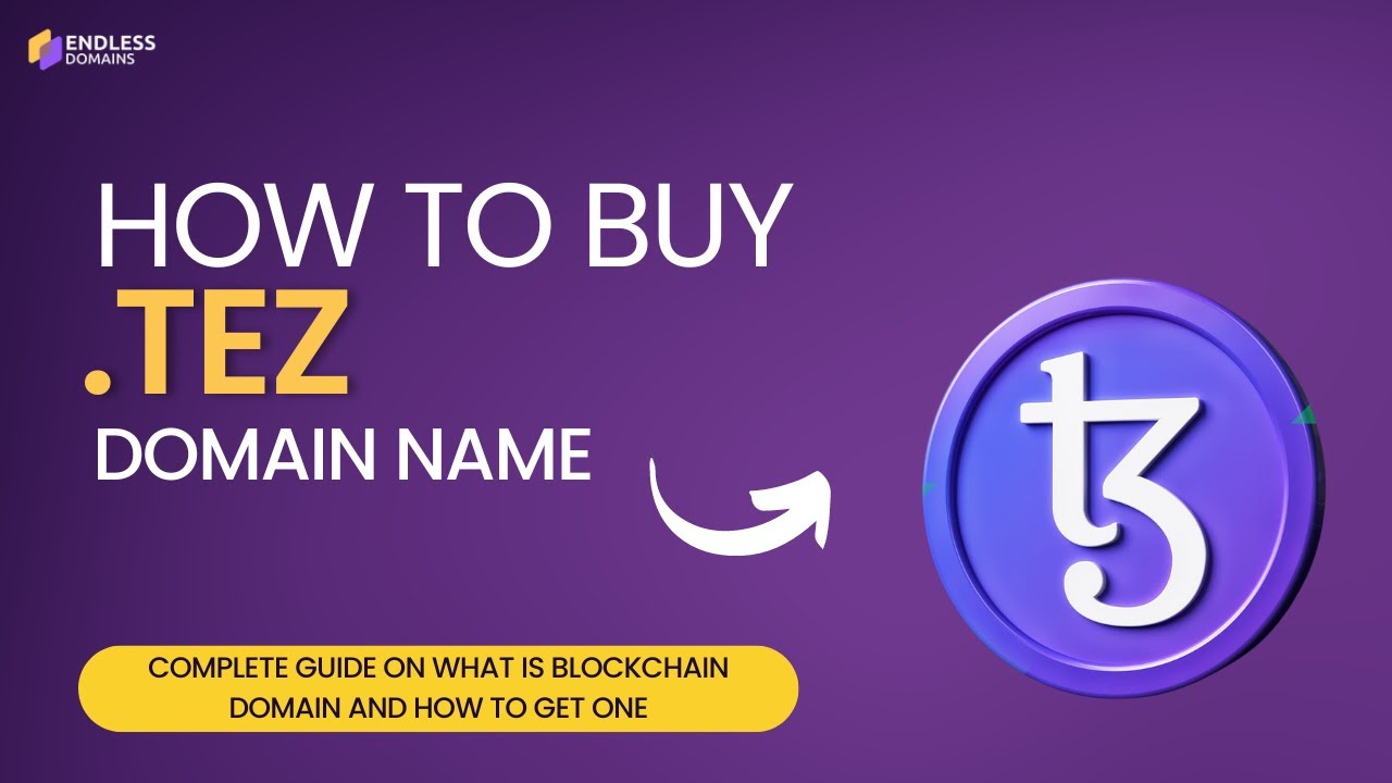 Why You Should Buy a .TEZ Domain Name NOW