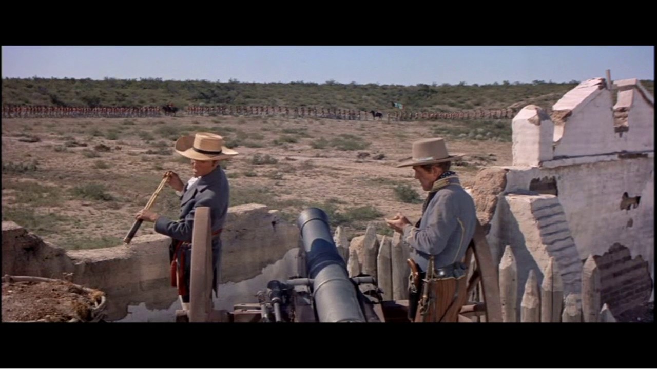 The Alamo (1960) - Massing Troops