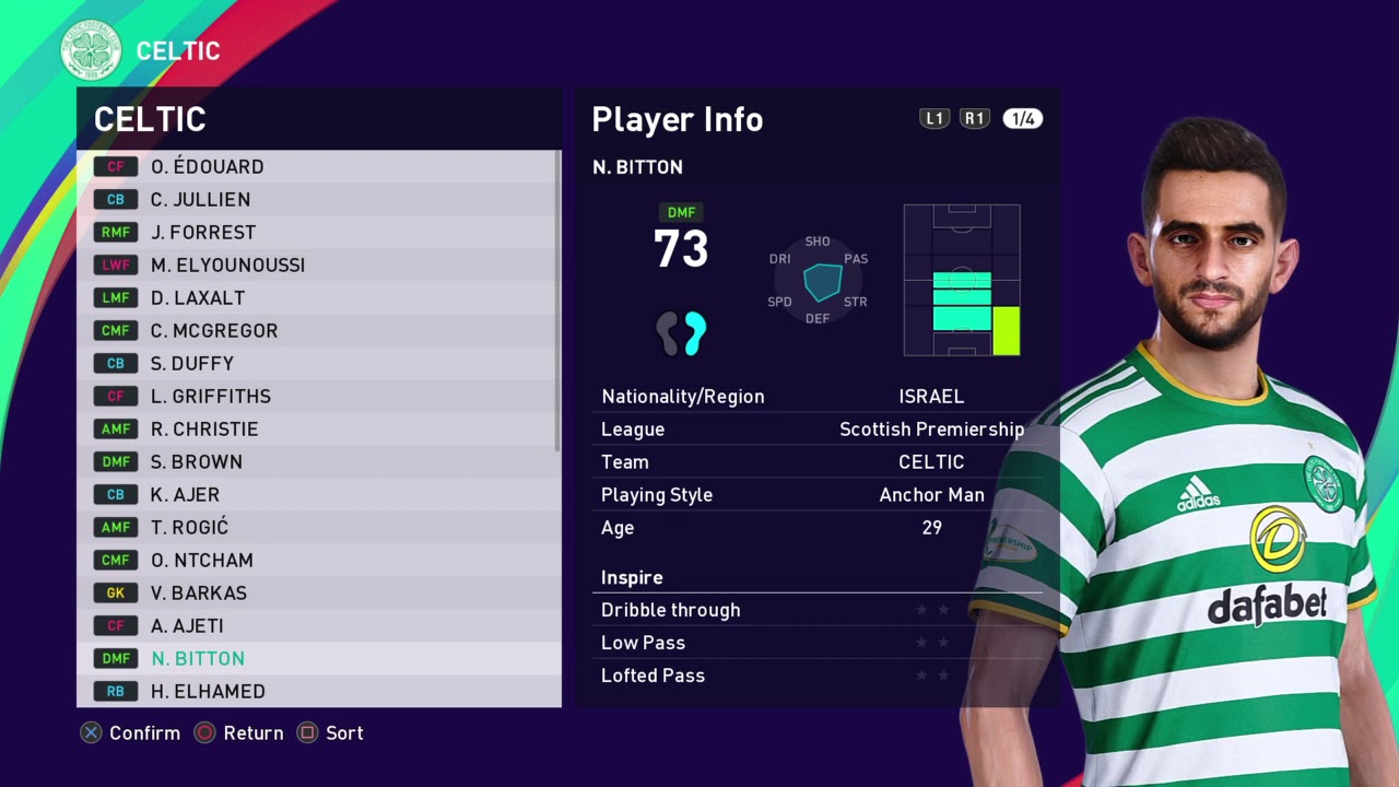 eFootball PES 2021 Celtic Base Copy
