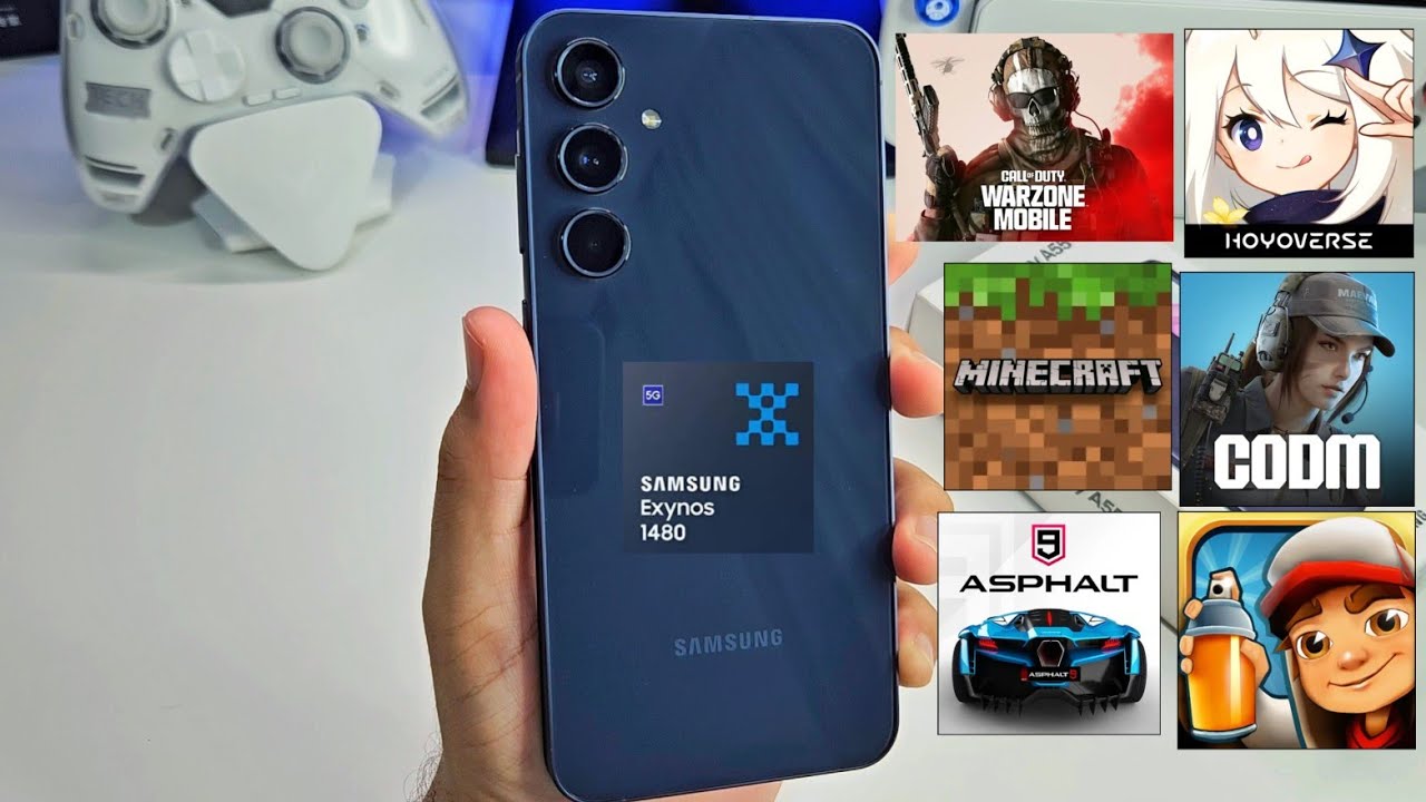 GALAXY A55 TESTE DE JOGOS COM TUDO NO MÁXIMO 📱🔥