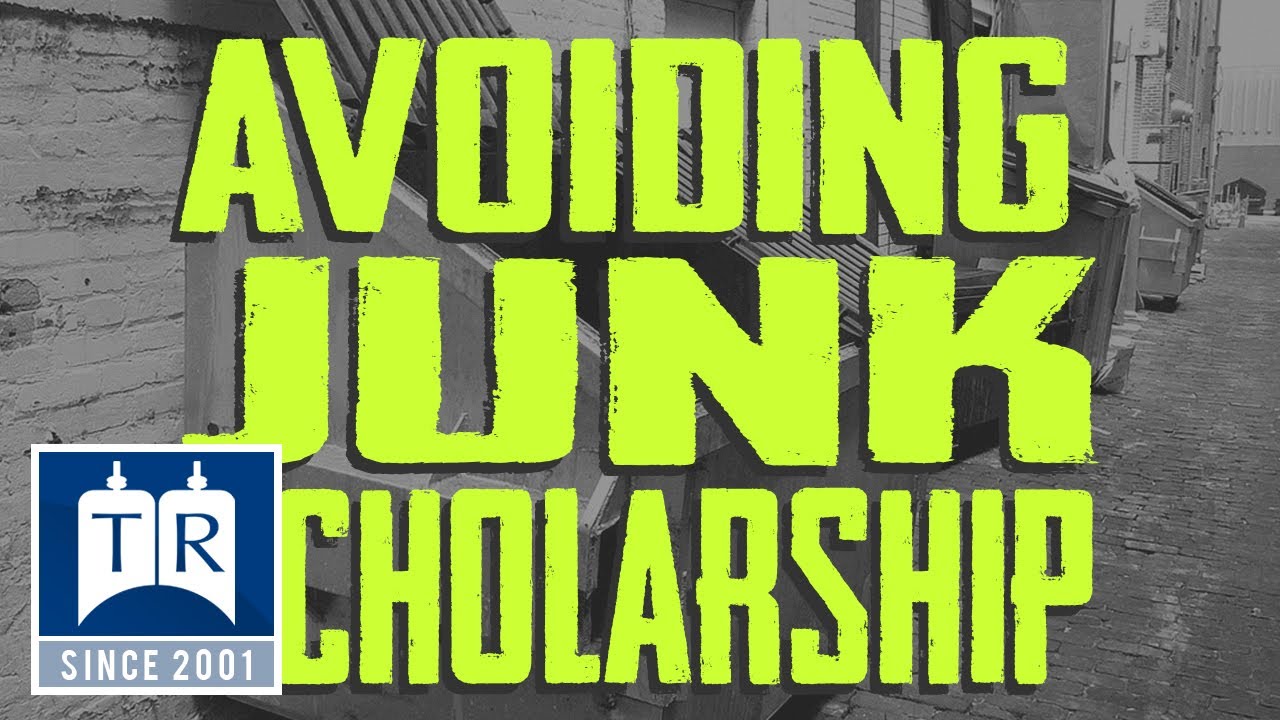 Avoiding Junk Scholarship