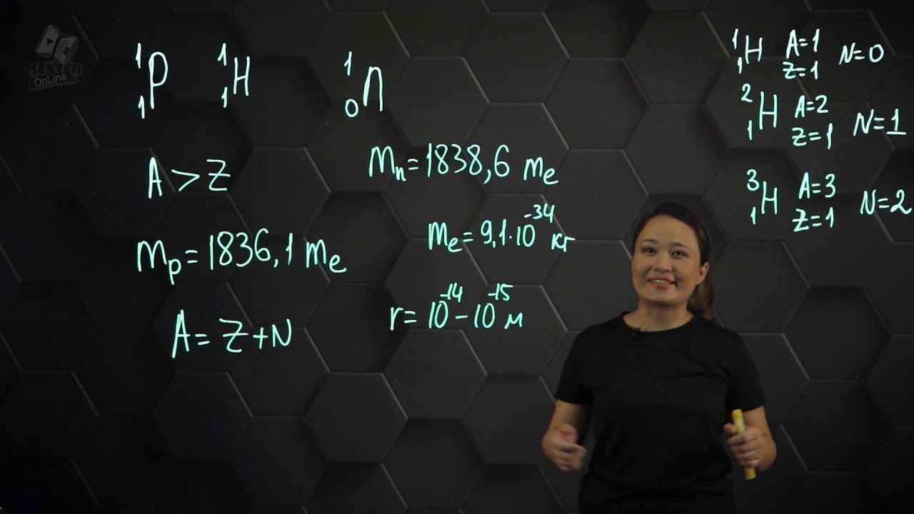 Ядролық өзара әрекеттесу, ядролық күштер. 9 сынып.