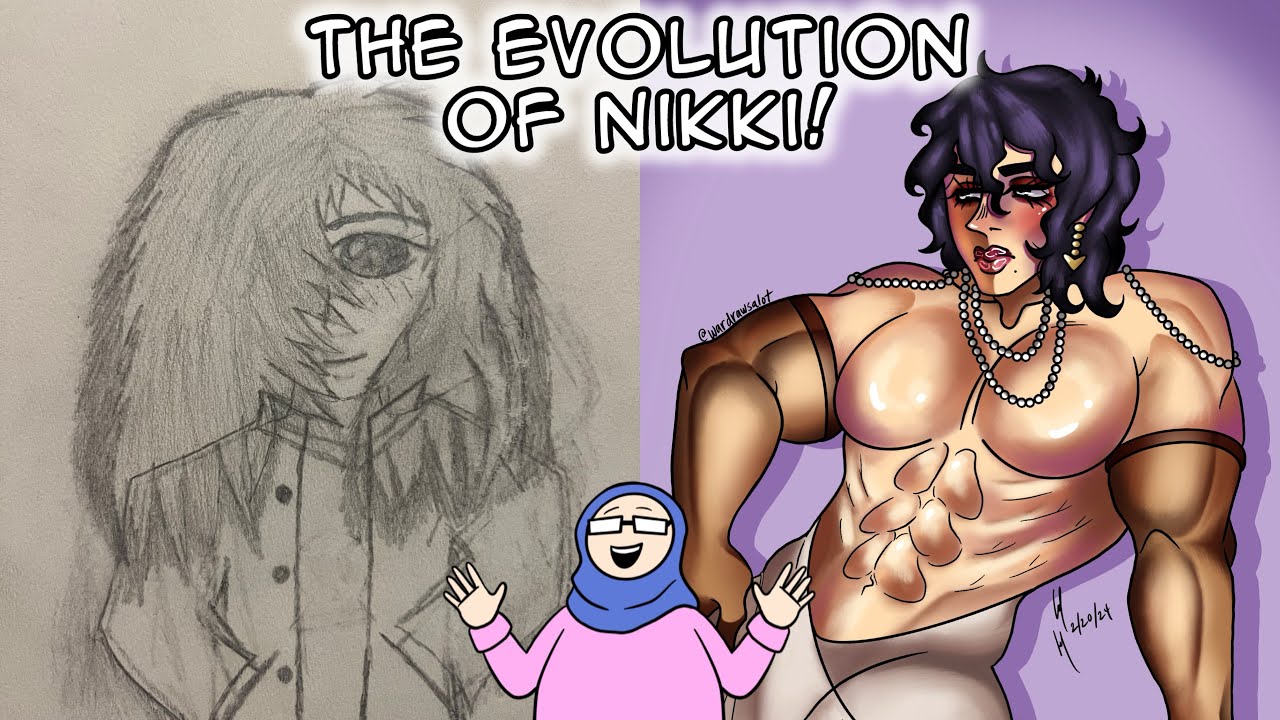 My OC Through the Years! How Nikki Has Changed! 💗