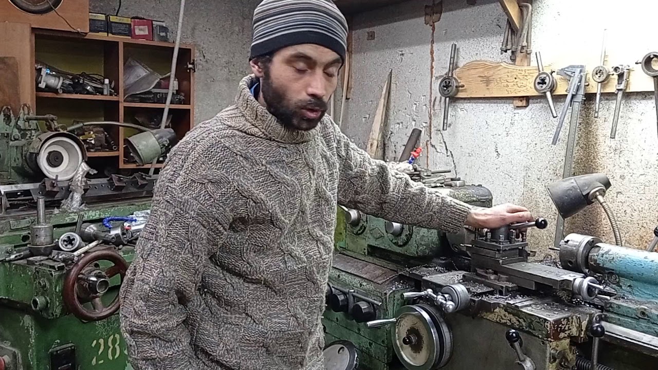 Самодельный токарный станок по металлу .Или 