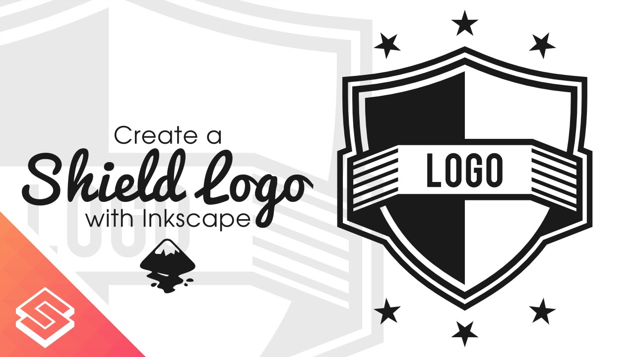 Inkscape Tutorial: Vector Shield Logo