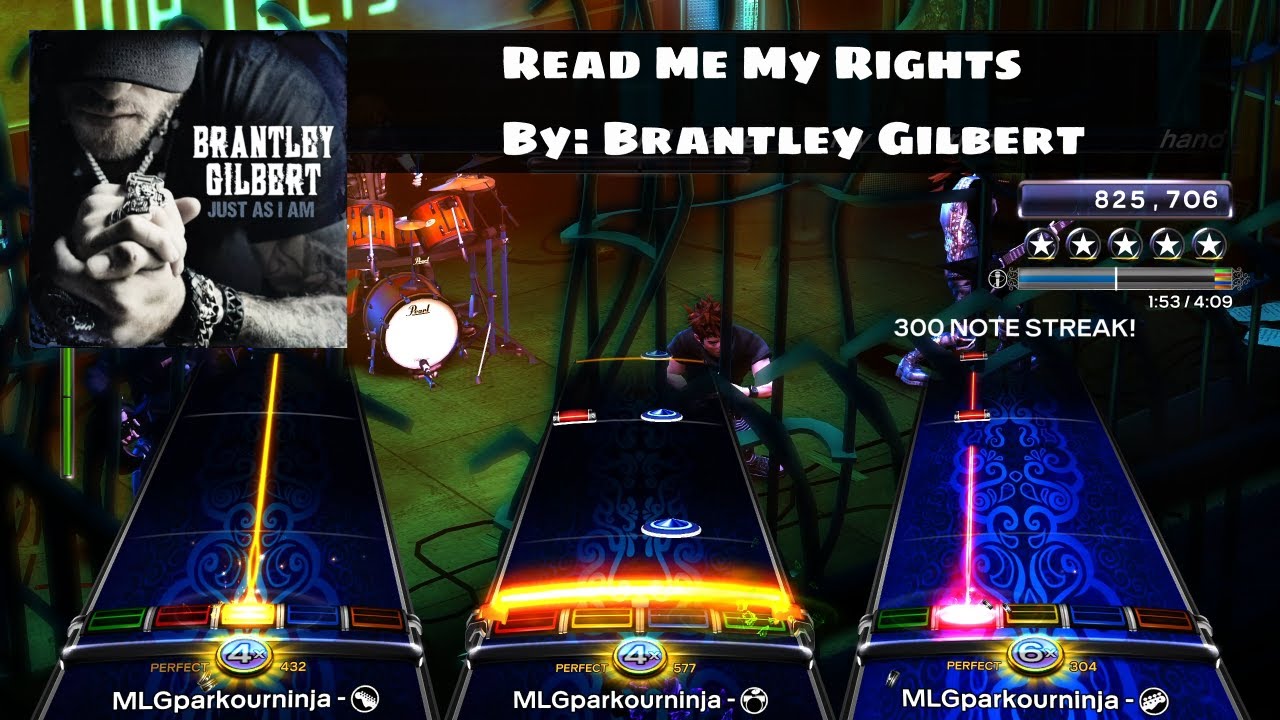 Read Me My Rights - Brantley Gilbert | Rock Band 3 Custom