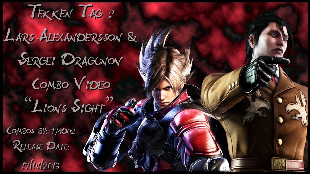 Tekken Tag Tournament 2 Lars & Dragunov Combo Video - 