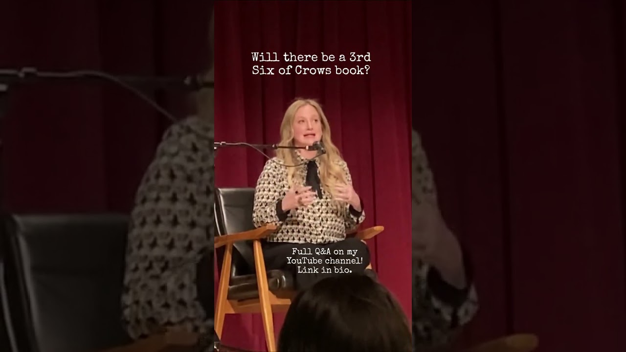 Will there be a 3rd Six of Crows book!? #leighbardugo #sixofcrows #booktube #readersofyoutube