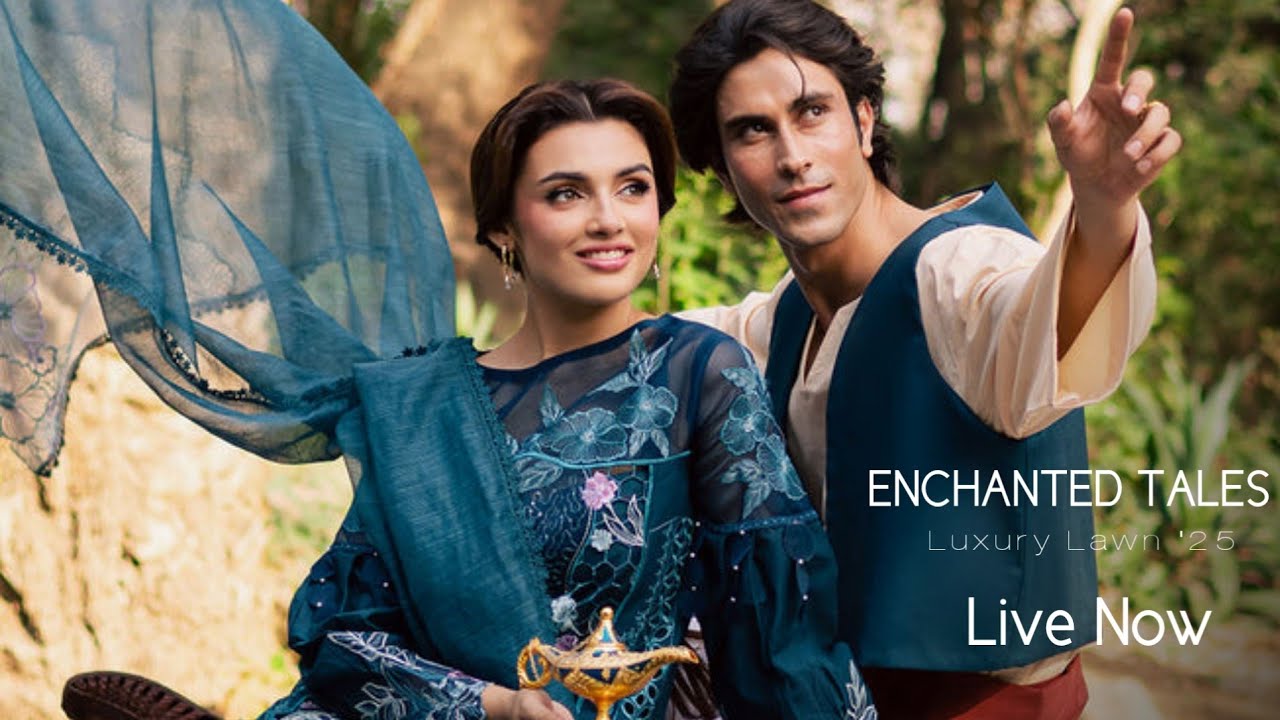 Parishay Enchanted Tales Luxury Lawn 2025| Iznik Sole Mode Unstitched Luxury Lawn 2025