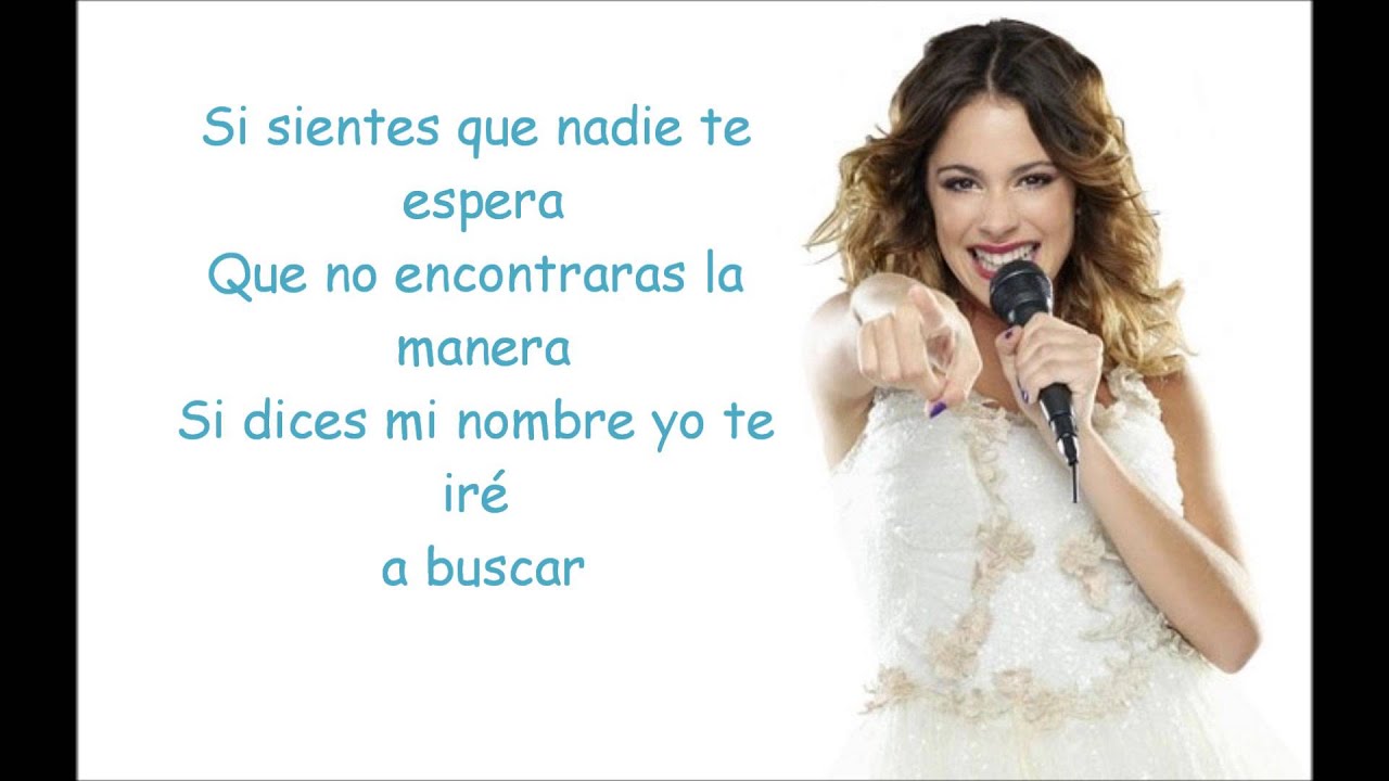 Violetta - Algo Se Enciende - Letra.