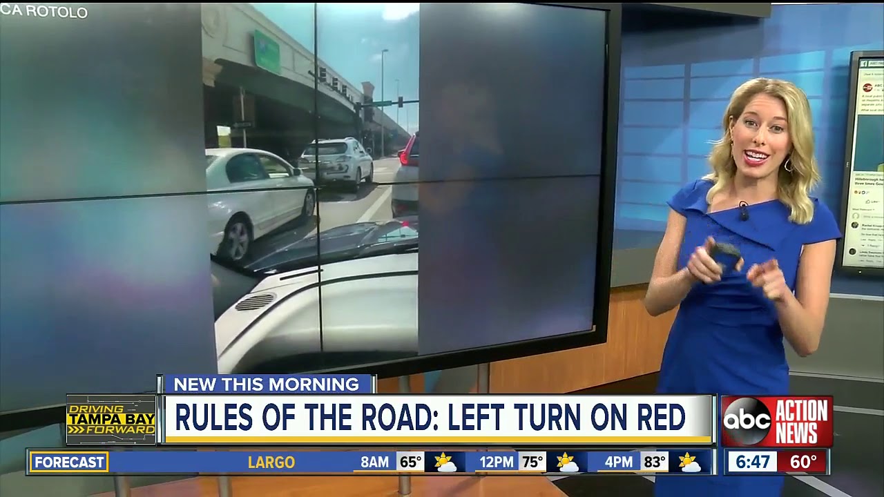 Rules of the road: When can I legally turn left on red?