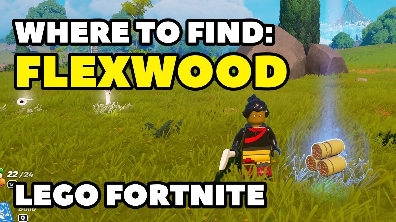 Where To Find Flexwood - LEGO Fortnite Walkthrough