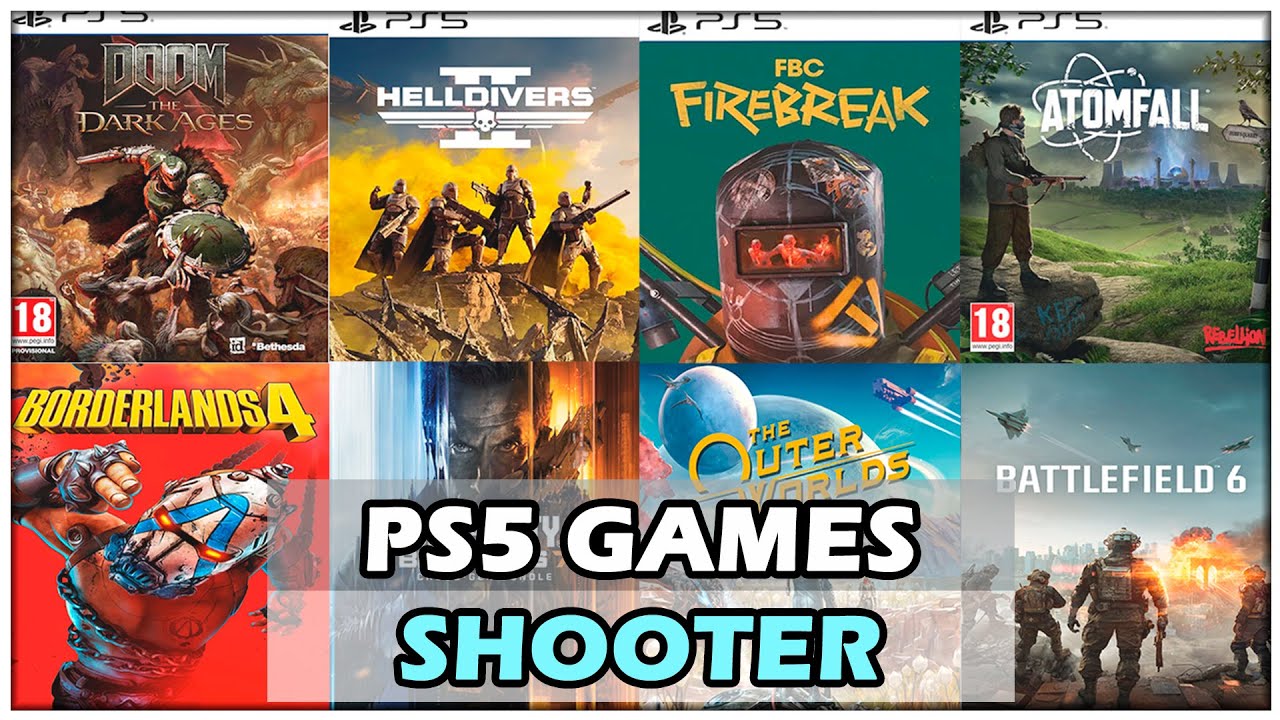 THE 40 BEST PS5 SHOOTER GAMES (2025)