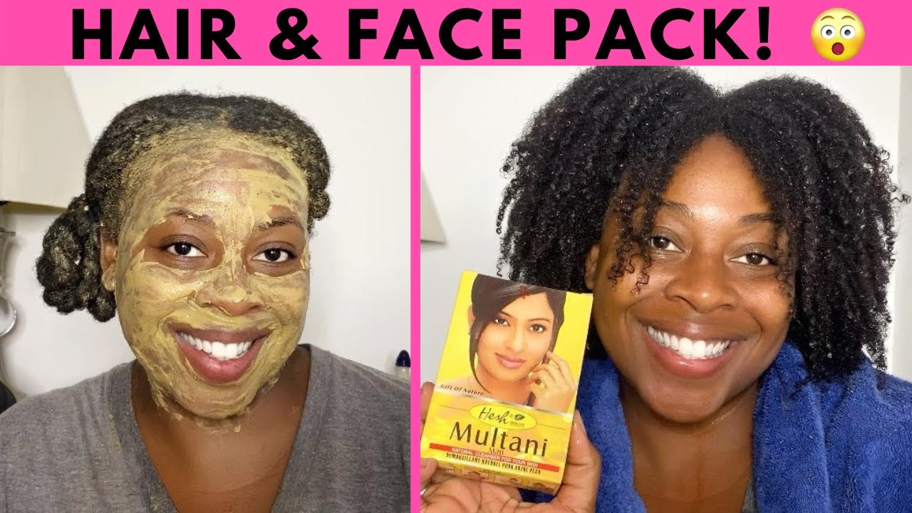 Multani Mitti Hair Pack for Hair Growth | Fullers Earth| Best DIY Natural Hair Mask