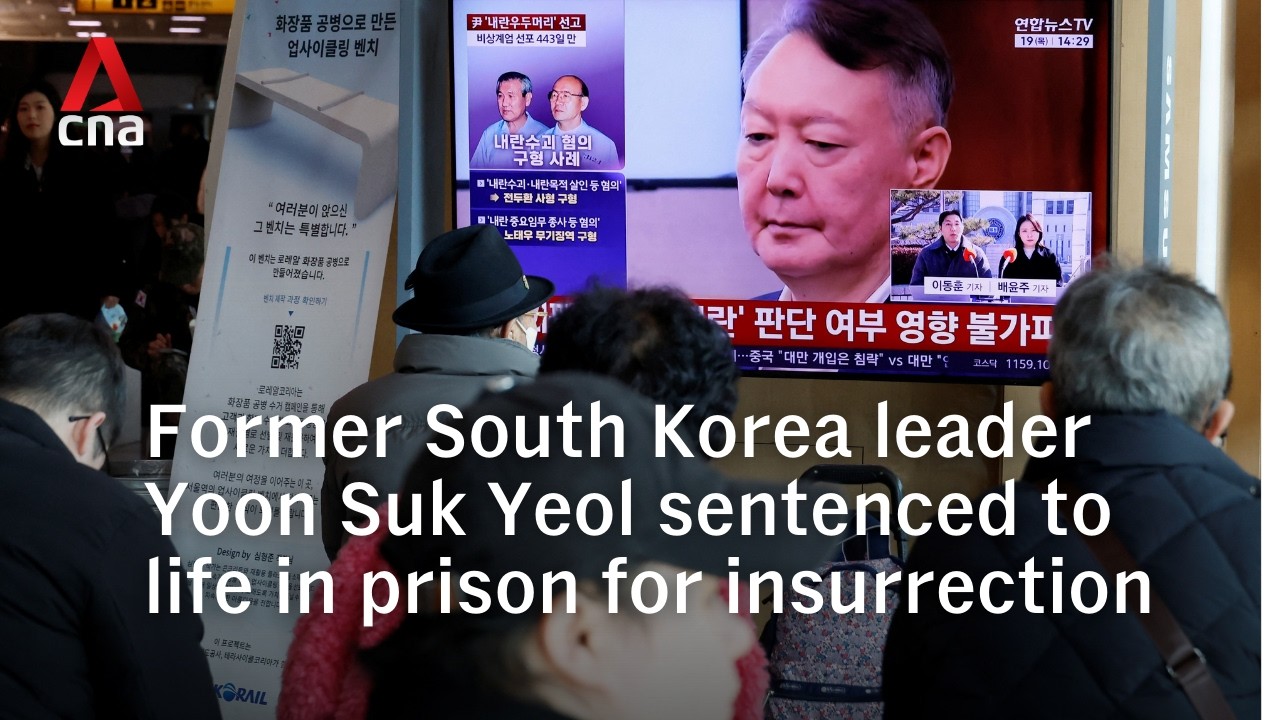 Former South Korean president Yoon Suk Yeol sentenced to life imprisonment for insurrection