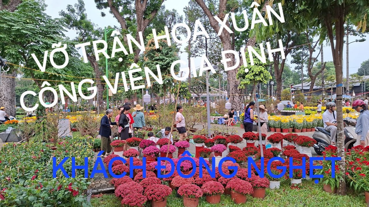 VỠ TRẬN CHIỀU 25 TẾT HOA XUÂN 2026
