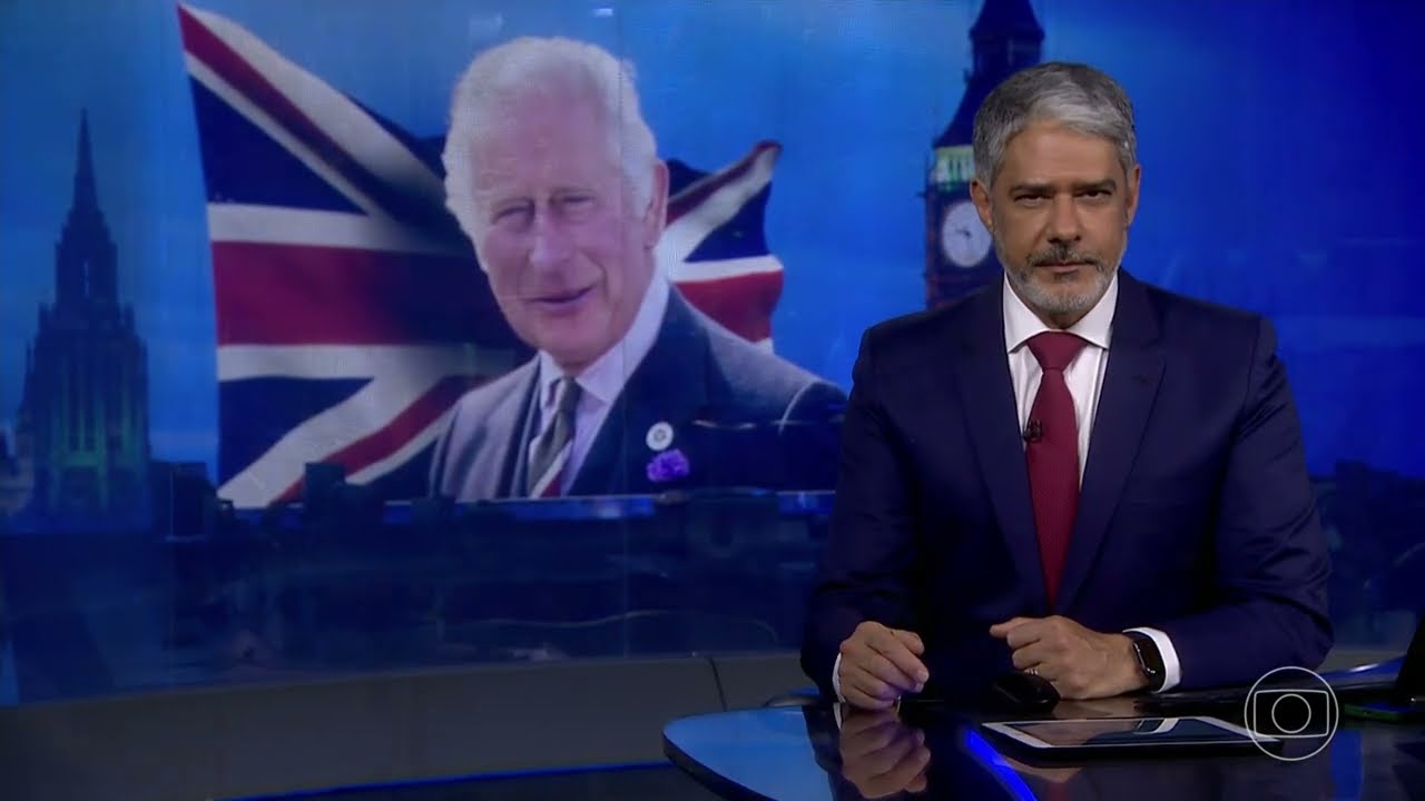 Escalada e Abertura do Jornal Nacional - Morte da Rainha Elizabeth [08/09/22]