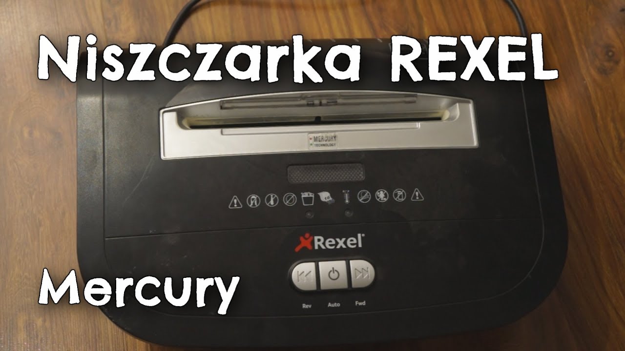 [Ekstremalna Dekompozycja] Niszczarka Rexel Mercury