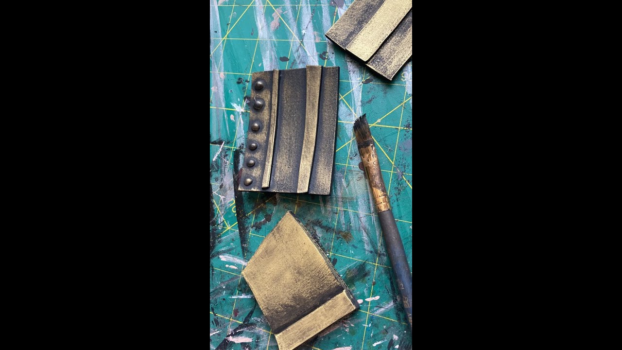 Turning EVA foam into metal #shorts