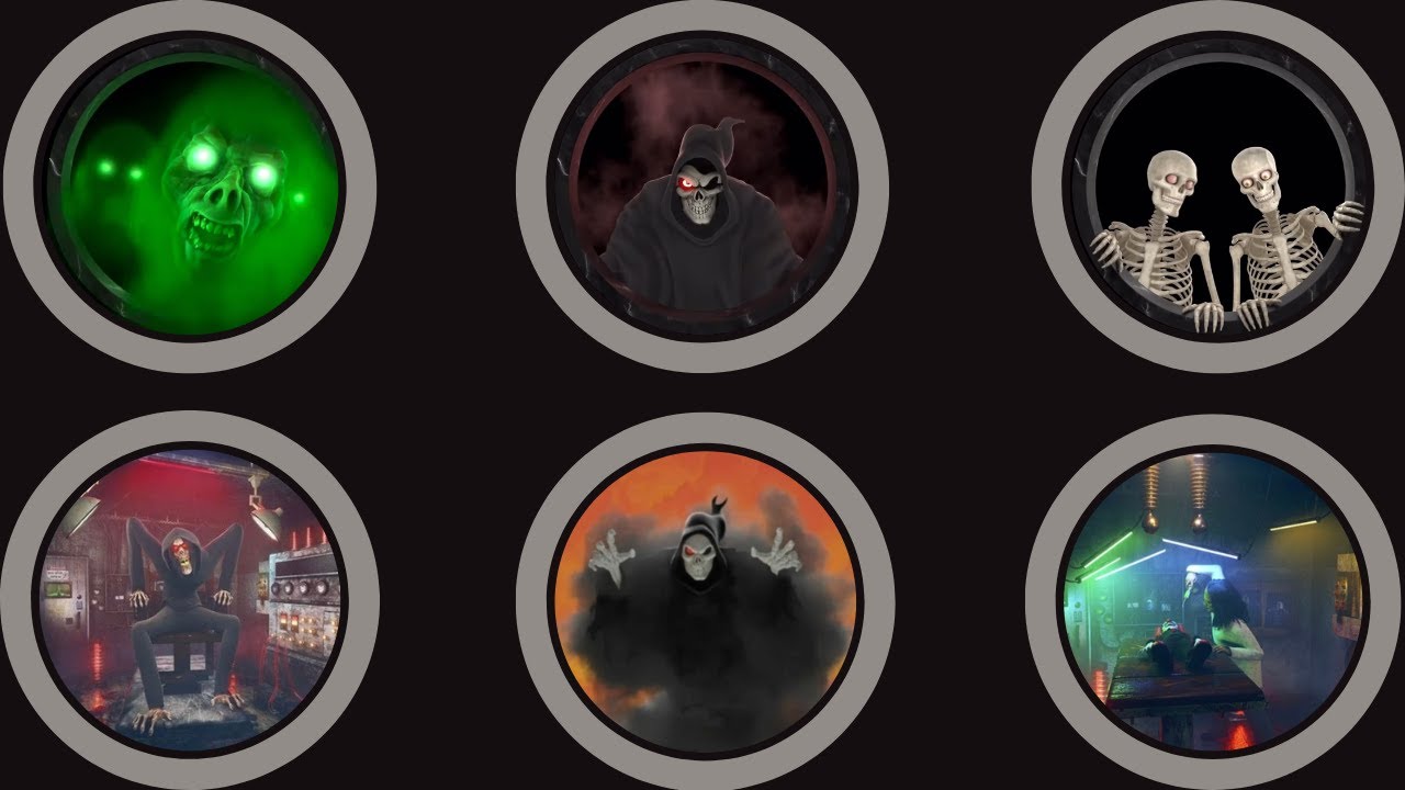 Spirit Halloween all Hologram Videos