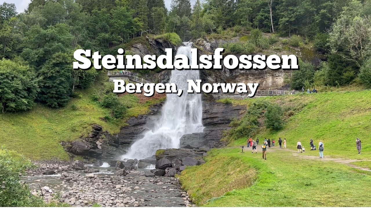 Steinsdalsfossen - Waterfall - Bergen, Norway