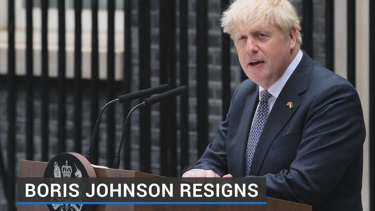 'Them's the breaks' - Johnson announces resignation