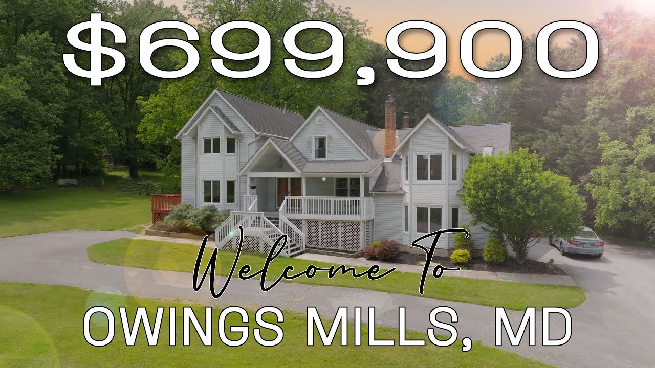 Tour This 700K Traditional Loft Style Home In Owings Mills, MD! | 11210 Park Heights Ave