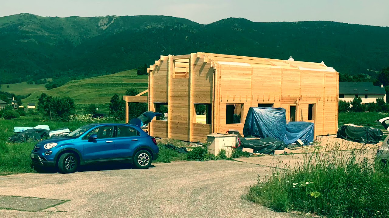 Construction chalet bois