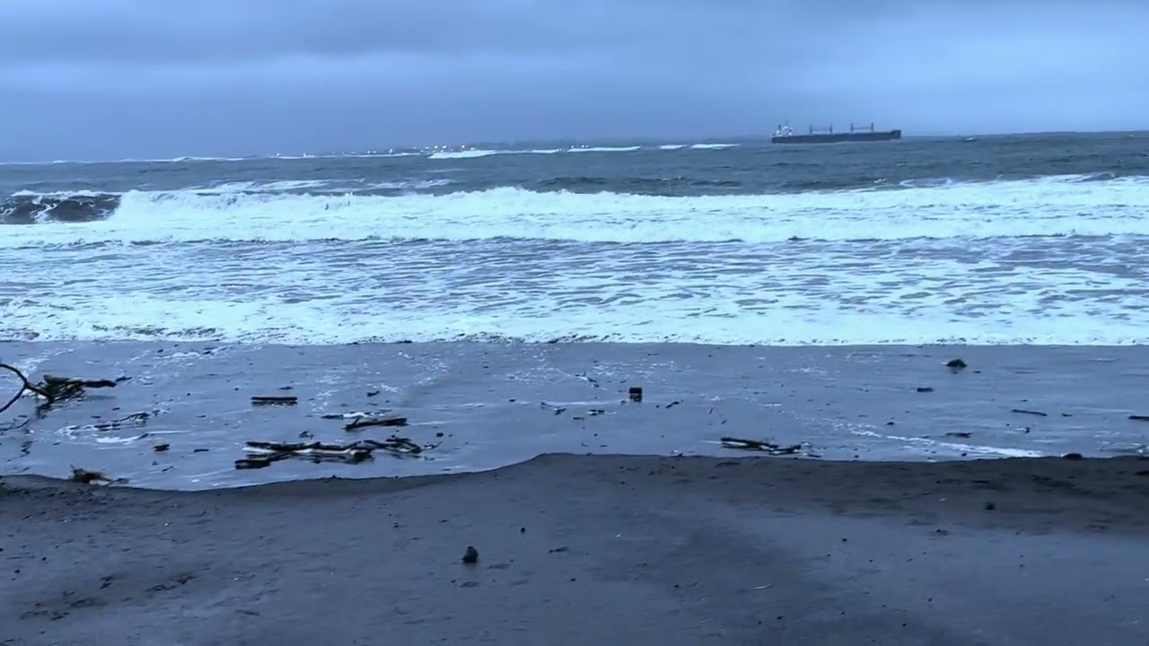 Damon Point on a Stormy Day