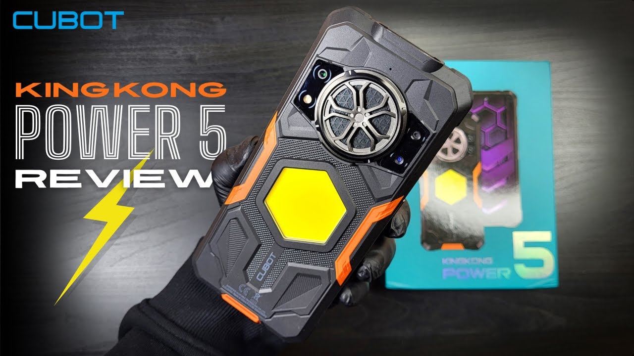 CUBOT KingKong Power 5 Review – 15300mAh Battery Beast & Tactical 1200 Lumen Flashlight!