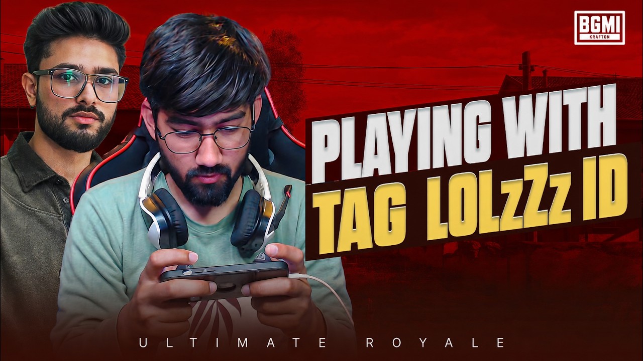 PLAYING WITH @LoLzZzGaming ID | #1 PUSH IS ON