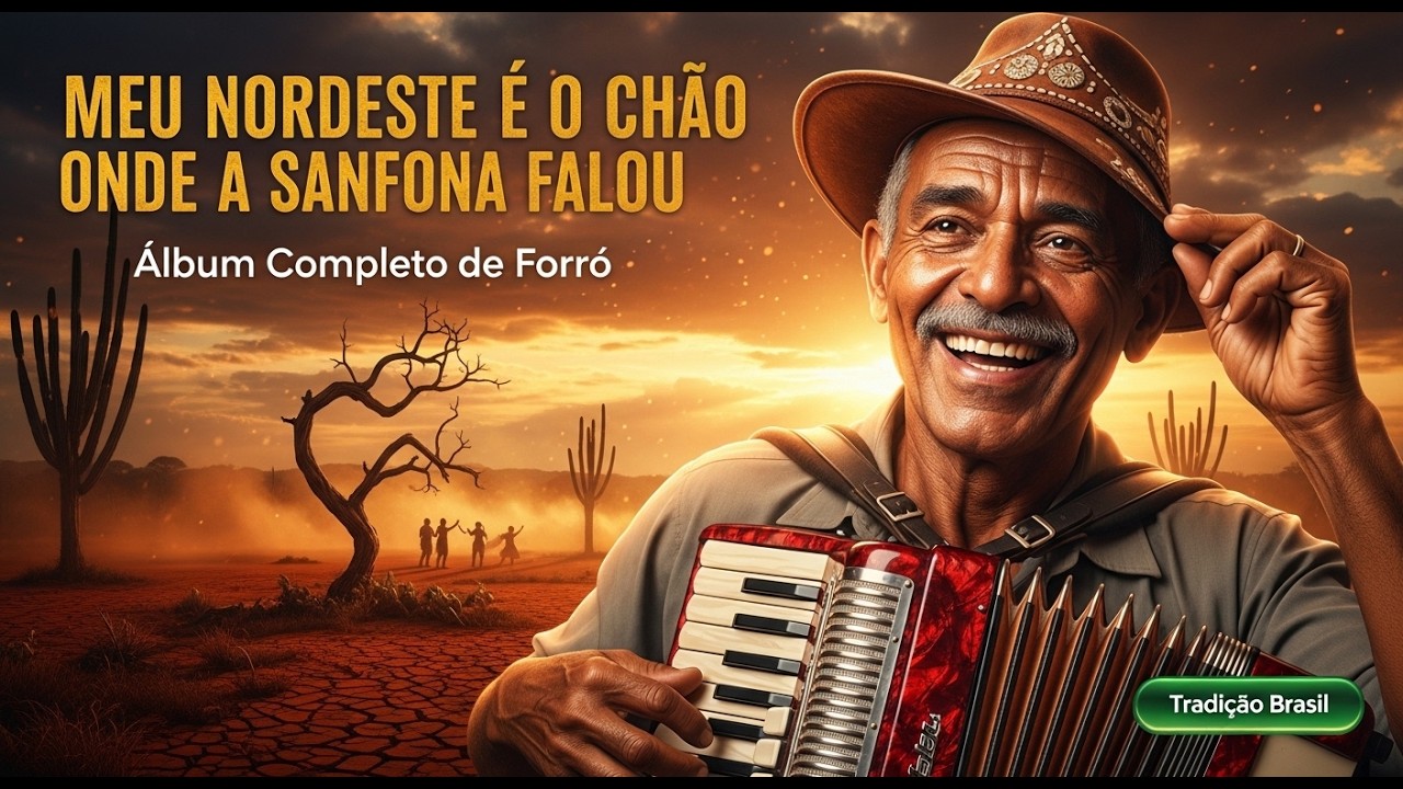 O CHÃO ONDE A SANFONA FALOU  — Álbum Completo de Forró | Forró Nordestino | Forró de Raiz