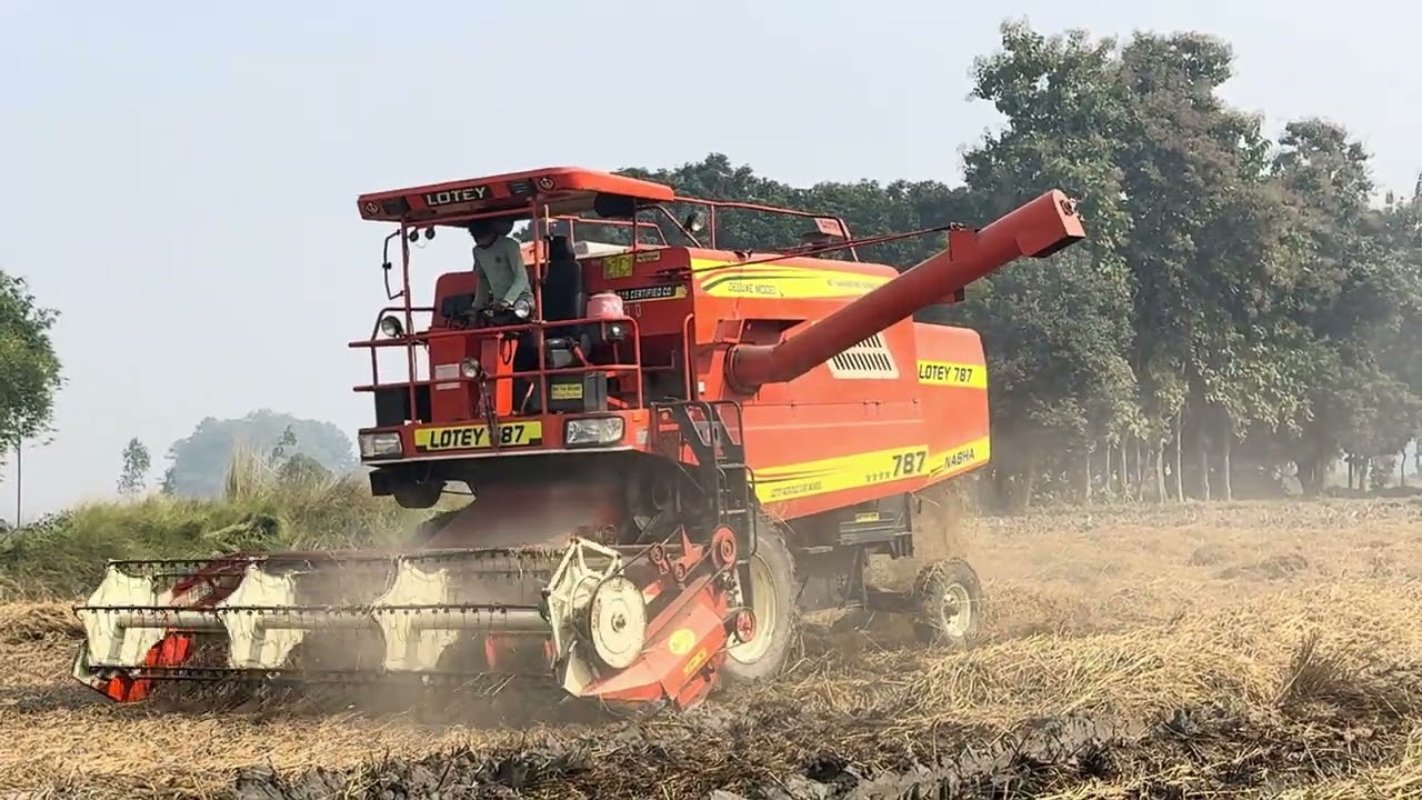 NEW LOTEY COMBINE HORVESTER 2026 MADEL KI MASIN #kisan #agriculture #khetibadi #villagelife #kisan 