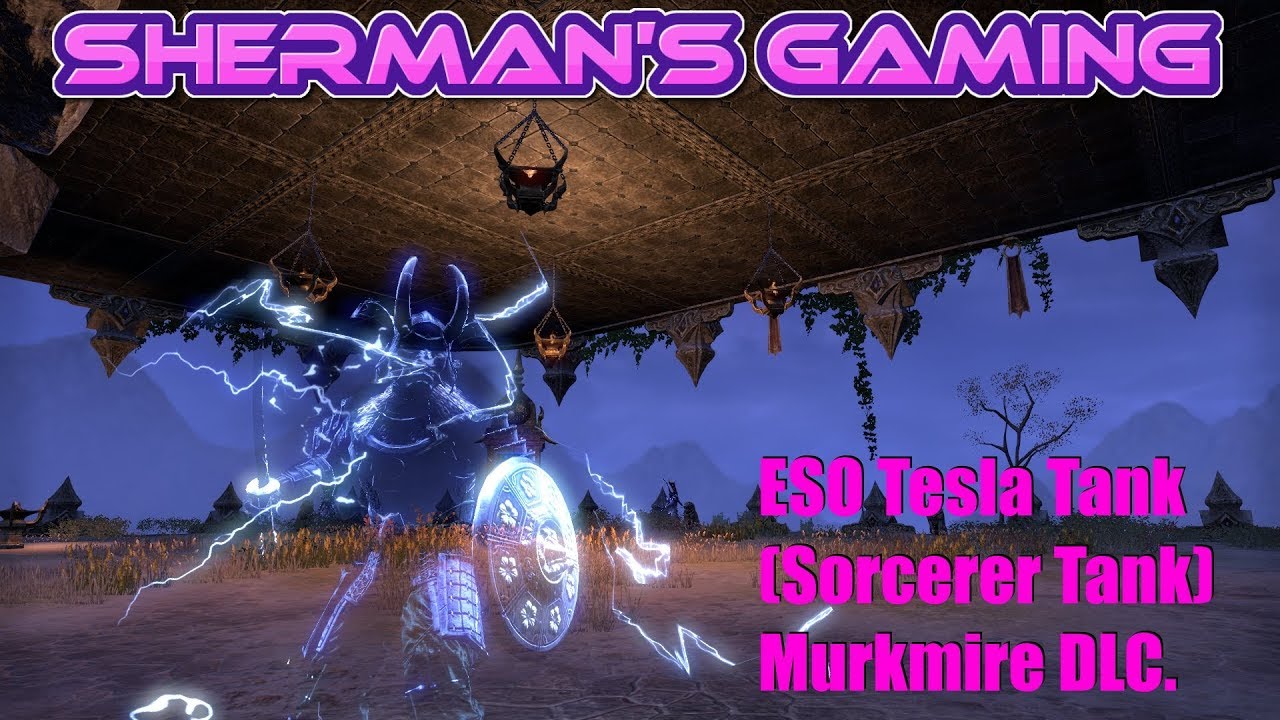 ESO Tesla Tank (Sorcerer Tank) Murkmire DLC.