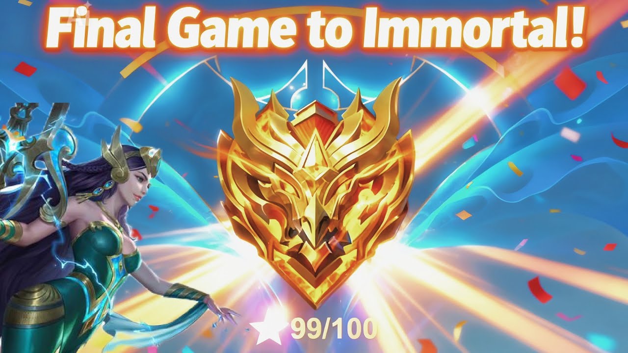 SOLO IMMORTAL PUSH 😵 #mobilelegends #MLBBGoldenMonth #MLBBCreator #lazy_sol #fyp