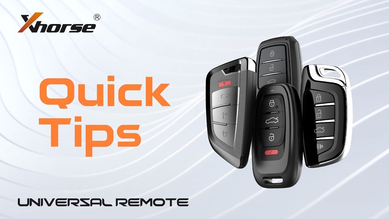 Quick Tips on How to Use Xhorse VVDI Remotes- VVDISHOP