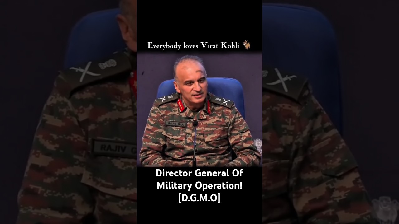 Director General Of Military Operation![D.G.M.O] Bro!! 