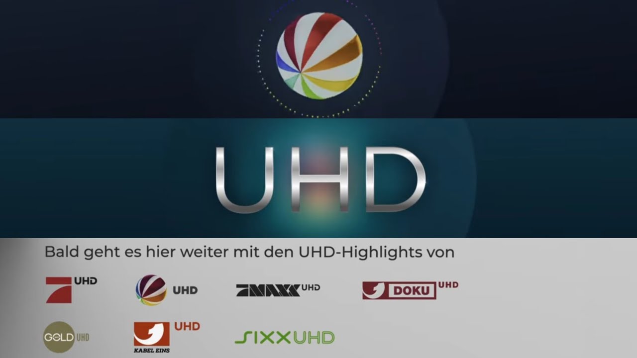 Sat1 UHD, Programmhinweis UHD, Sendepause Pro7Sat1 UHD, 18.08.2023