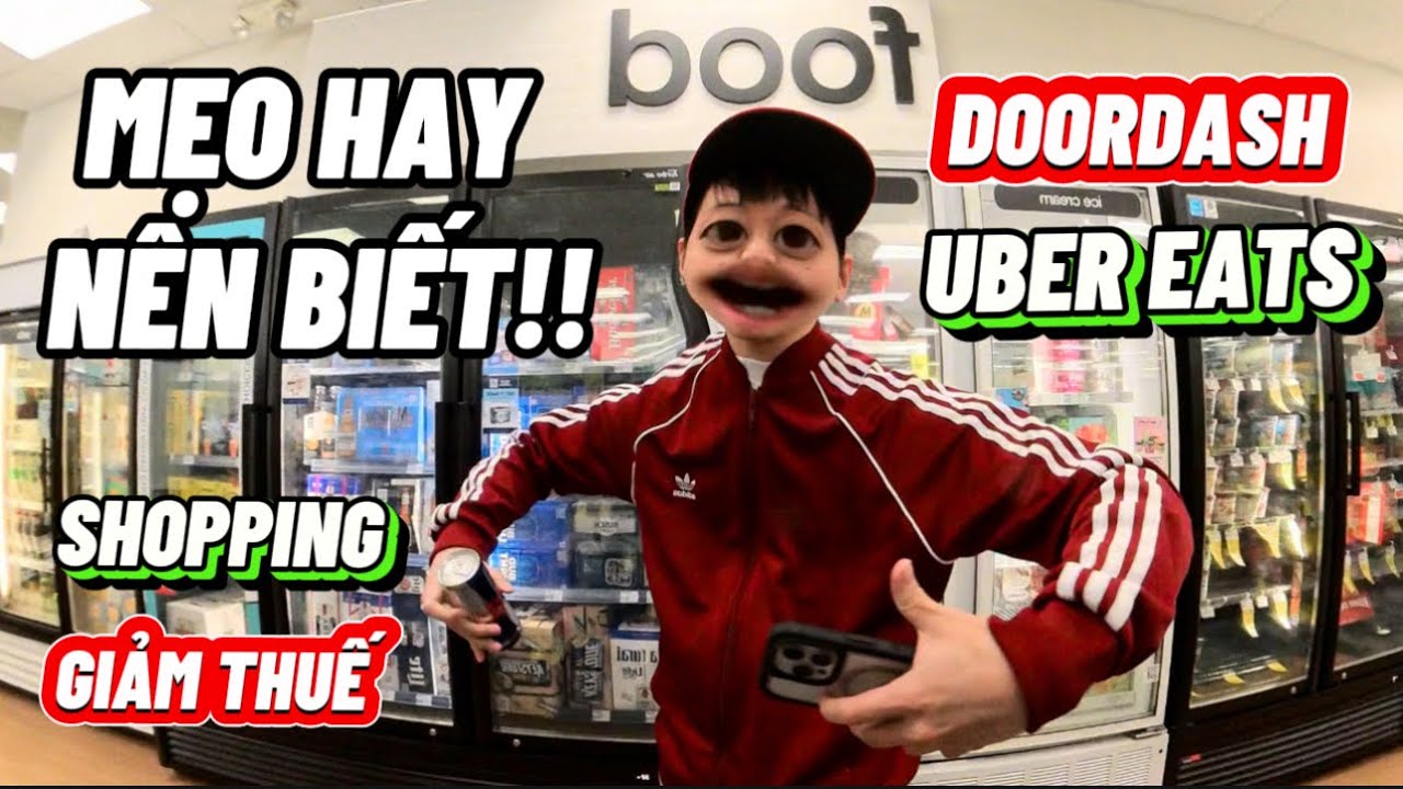 MẸO HAY GIAO ĐỒ ĂN TẠI MỸ VÀ CÁCH ĐI SHOPPING CHO KHÁCH DỄ NHẤT | MANGOMAN VLOG