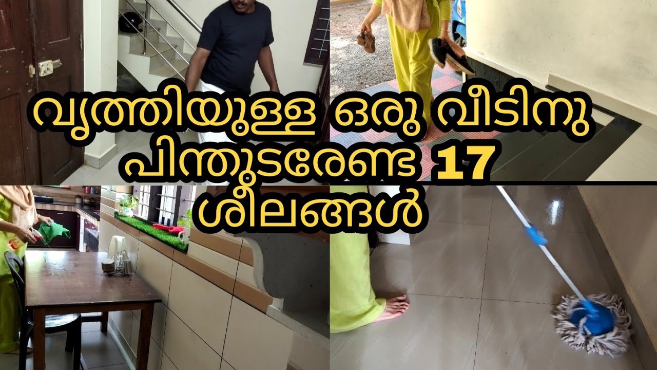വീട് എപ്പോഴും വൃത്തിയുള്ളതാവണം എന്ന് ആഗ്രഹിക്കുന്നുണ്ടോ ഈ ശീലങ്ങൾ പിന്തുടരാം/Nesis archives/cleaning